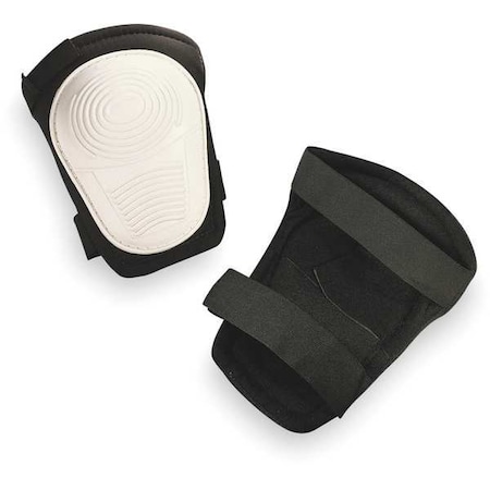 Clc Work Gear Knee Pad, Non-skid, Foam Pad, Fabric Cap, hook-and-loop Closure, 2 Straps, Black, White, Universal V234