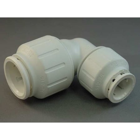John Guest Elbow, Plastic, Push-Fit3/4", Push-Fit3/4" PEI212820
