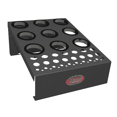 Huot Tool Rack, Angled, 45 Or 50 Taper, 43 Pc 14700