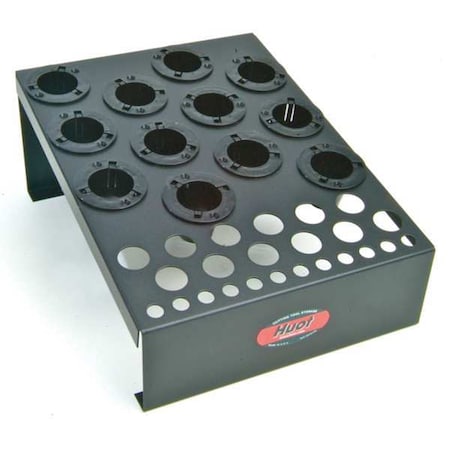 Huot Tool Rack, Angled, 40 Taper NC, 46 pcs. 14725