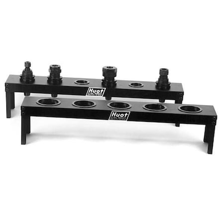 Huot Tool Tote Rack, Steel, 50 Taper Tools, 5 Pc 14790