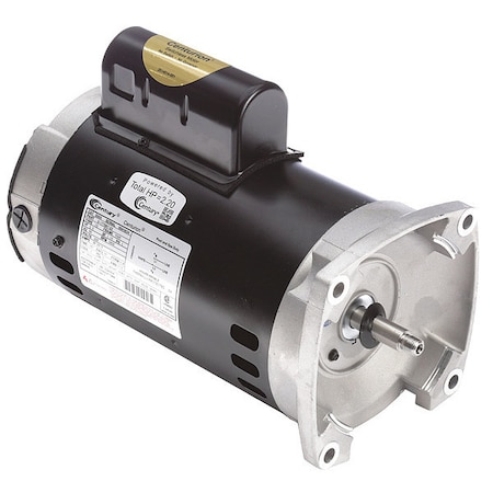 CENTURY Pool and Spa Pump Motor, Permanent Split Capacitor, 2 HP, 56Y Frame, 3,450 Nameplate RPM B2855