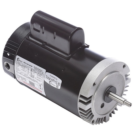 Century Pool Pump Motor, Permanent Split Capacitor, 1/4, 2 HP, 56J Frame, 3,450/1,725 Nameplate RPM B2979