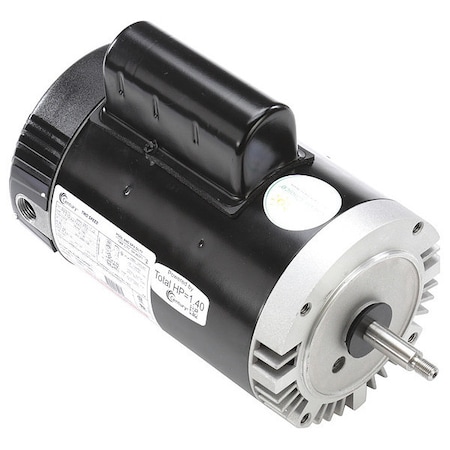 Century Pool Pump Motor, Permanent Split Capacitor, 1, 1/10 HP, 56J Frame, 3,450/1,725 Nameplate RPM B2975