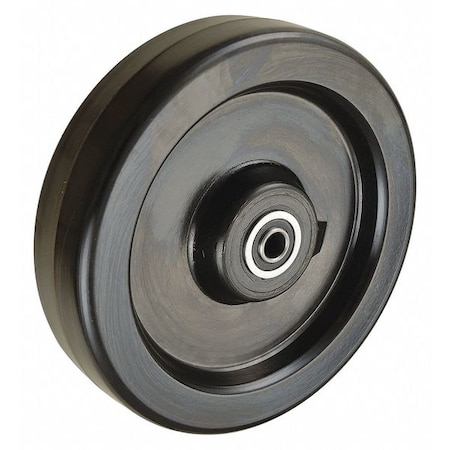 Zoro Select Caster Wheel, Phenolic, 2-7/16 in. Hub 16V370