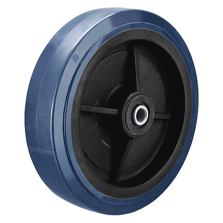 Zoro Select Caster Wheel, Polyurethane, 5 in., 900 lb. P-UP-050X020/050R-001