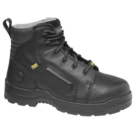 Rockport Works More Energy, Men's 6-Inch Work Boot, Composite Toe W, Leather, 6 in Height, Black RK6465