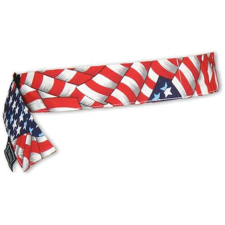Ergodyne Cooling Bandana, One Size, PVA And Cotton 6705CT
