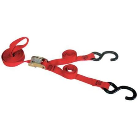 Ancra Tie-Down Strap, Cam Buckle, 5-1/2ft x 1In 41048-10-GRA