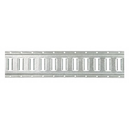 Ancra Horizontal E-Track, Galvanized Finish 48117216000-GRA