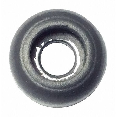 Zoro Select Bumper, Rubber, Black, 5/32"H x 5/32"W, PK.50 2061W-017