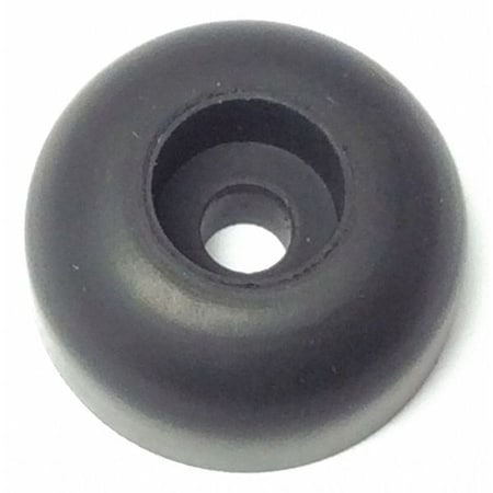 Zoro Select Bumper, Rubber, Black, 3/8"H x 3/8"W, PK.25 2085-017