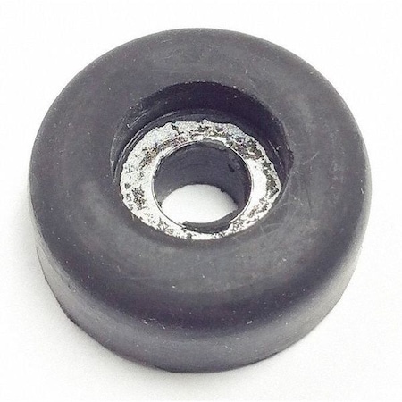 Zoro Select Bumper, Rubber, Black, 9/32"H x 9/32"W, PK.25 2092W-034S