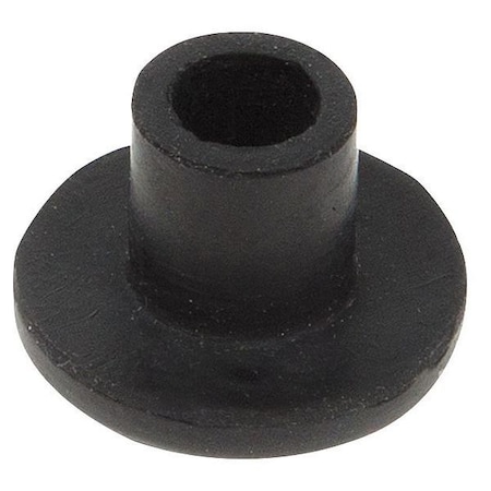 Zoro Select Bumper, Rubber, Black, 1/2"H x 1/2"W, PK.50 174-034S