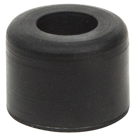 Zoro Select Bumper, Rubber, Black, 3/8"H x 3/8"W, PK.50 2062-007S