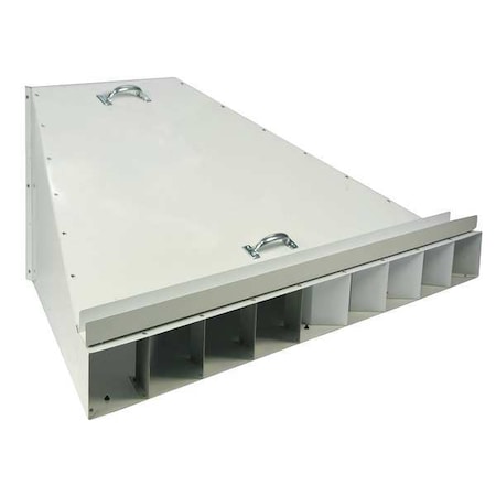 L.B. White End Diffuser, 57 In. L, 32 In. W 500-23189