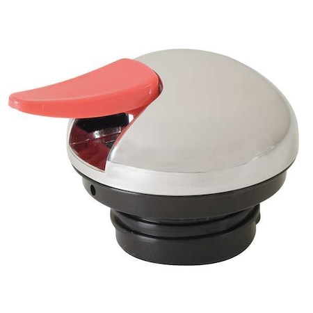 Spring Usa Berverage Server Lid, Black/Red, PK6 E598-7*6