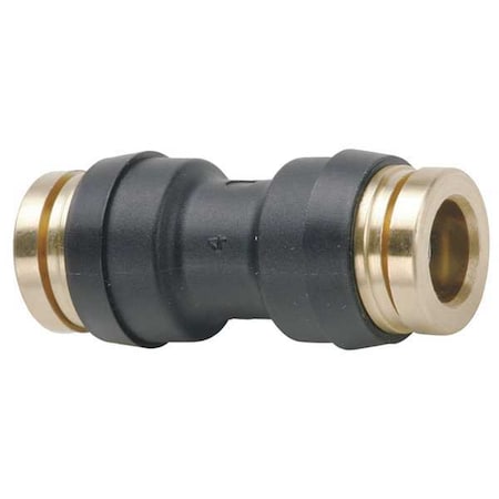 Parker Fitting, Straight, Composite, Push-Fit 1/4 in, 1/4 in, PK10 32PTC-4