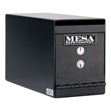 Mesa Safe Co Drop Slot Depository Safe with Dual Keyed 22 lb, 0.2 cu ft, Steel MUC2K
