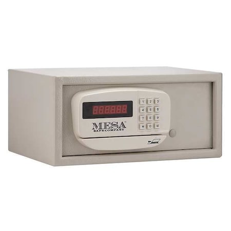 MESA SAFE CO Hotel Safe, 0.4 cu ft, 25 lb, Not Rated Fire Rating MH101