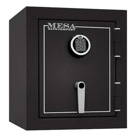 Mesa Safe Co Fire Rated Security Safe, 1.7 cu ft, 139 lb, 2 hr. Fire Rating MBF1512E