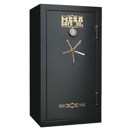 Mesa Safe Co Rifle & Gun Safe, Electronic Lock, 665 lbs, 14 cu ft, 60 minute Fire Rating MBF6032E