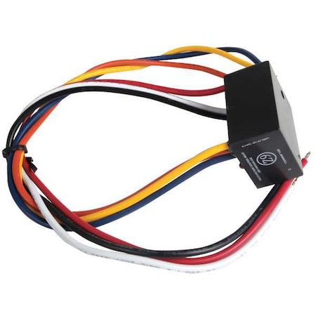 Edwards Signaling Relay, 1 1/2 in, 1 in, Adhesive Tape Mount, LED, SPDT PAM1