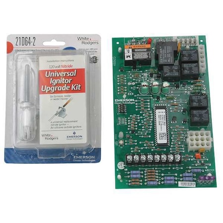 White-Rodgers Control, Hot Surface Ignition, 2 Retries 21M51U-843