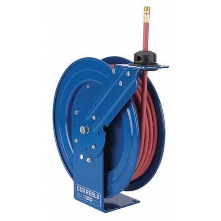 Coxreels Spring Return Hose Reel, 3/8 in Hose Dia., 50 ft Length, 300 psi P-LP-350