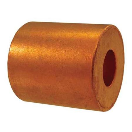 Loos Wire Rope Stop Sleeve, 1/16 in, Copper ST2-2