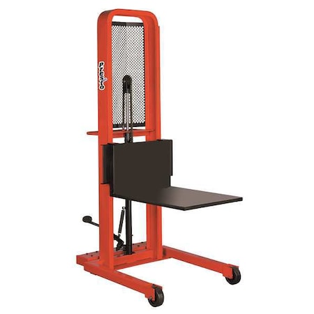 Presto Lifts Manual Hand-Truck-Style Platform Lift, Manual, 1,000 lb Load Capacity, Foot Pump Lift Control M152
