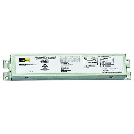 Zoro Select CFL Ballast, Electronic, 68W, 120 to 277V (Formerly LumaPro) 16X955