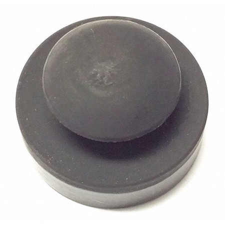 Zoro Select Bumper, Rubber, Black, 11/64"H x 11/64"W, PK.10 2250