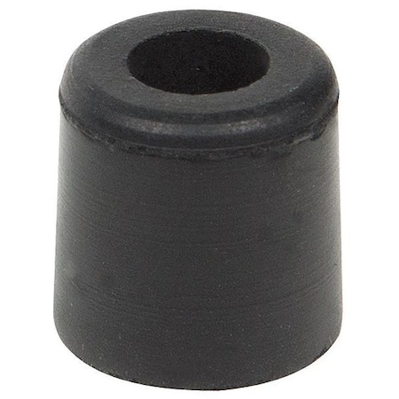 Zoro Select Bumper, Rubber, Black, 5/8"H x 5/8"W, PK.10 2803-017