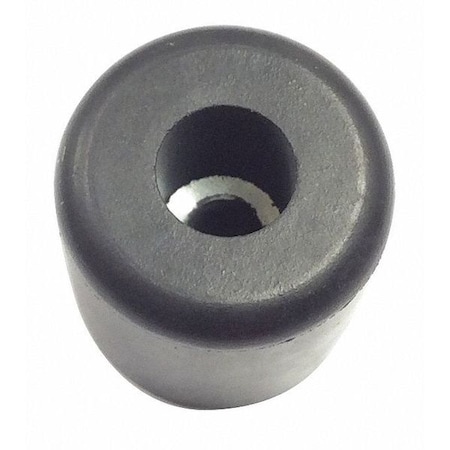Zoro Select Bumper, Rubber, Black, 15/16"H x 15/16"W, PK.5 2811W-017