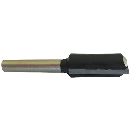 Westward Straight Rtr Bit, Carbide Tipped, 1/2 In 16Y586