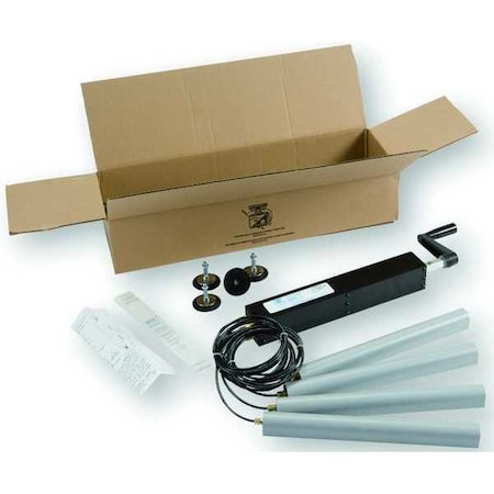 Dyna-Lift Manual 4 Post Hydraulic Lift Kit, Load Cap. 1000 lb. 4M-D1A-12-S