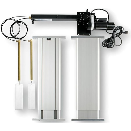 Dyna-Lift Electric 2 Column Hydraulic Lift Kit, Load Cap. 500 lb. 2E-B1C-12-T