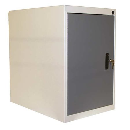 Pro-Line Cabinet Pedestal, 26Wx26Dx26H, White/Blue CSDL26-627-607