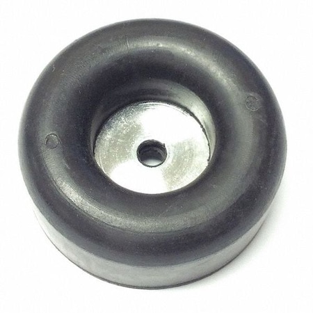 Zoro Select Bumper, Rubber, Black, 1-1/16"H x 1-1/16"W, PK.5 APIM-1498