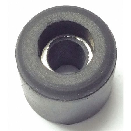 Zoro Select Bumper, Rubber, Black, 1/2"H x 1/2"W, PK.25 2928W-017