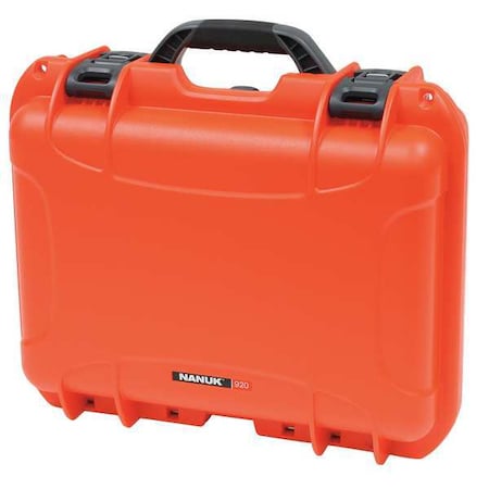 Nanuk Cases Orange Protective Case, 16.7"L x 13.4"W x 6.8"D 920S-000OR-0A0