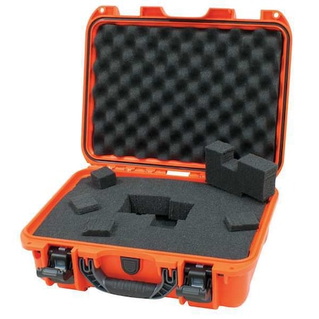 NANUK CASES Orange Protective Case, 16.7"L x 13.4"W x 6.8"D 920S-010OR-0A0