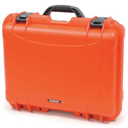 Nanuk Cases Orange Protective Case, 19.8"L x 16"W x 7.6"D 930S-000OR-0A0