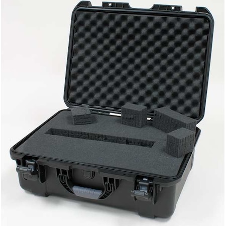 Nanuk Cases Black Protective Case, 21.7"L x 16.9"W x 8-1/2"D 940S-010BK-0A0