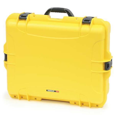 Nanuk Cases Yellow Protective Case, 25.1"L x 19.9"W x 8.8"D 945S-000YL-0A0