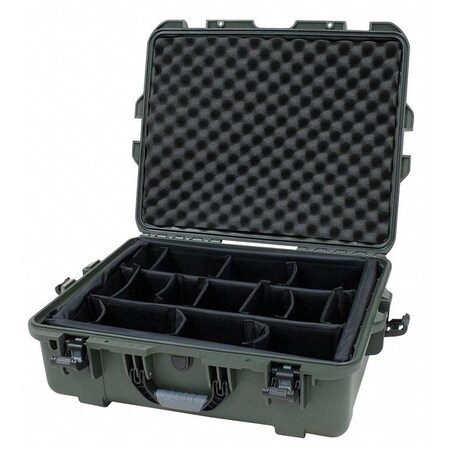 Nanuk Cases Protective Case with Various compartments, Lightweight NK-7(TM) Resin, 24" W 945-2006