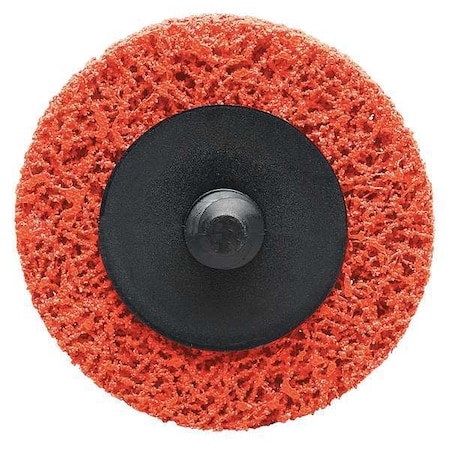 Norton Abrasives Quick Change Disc, 3 In. Dia. 66261096557