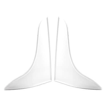 Primeline Tools Plastic Bathtub Splash Guard, 9 Inch x 10-3/4 Inch, White, (Single Pack) MP6086