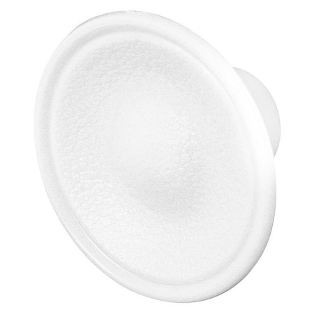 Primeline Tools Cabinet Pull Knob, 1-13 in., Plastic, White, PK5 MP7517